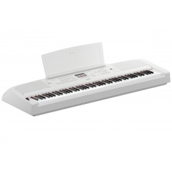 YAMAHA DGX670WH WHITE PIANOFORTE DIGITALE ARRANGER DGX670 88 TASTI GRADED HAMMER COLORE BIANCO