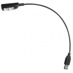 ADAM HALL SLED1-USBPRO LAMPADA USB LED A COLLO D'OCA 2 LEDS ULTRA LUMINOSI