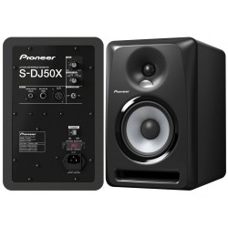 PIONEER S-DJ50X BLACK MONITOR ATTIVO 5"/1" 2 VIE 80W COLORE NERO