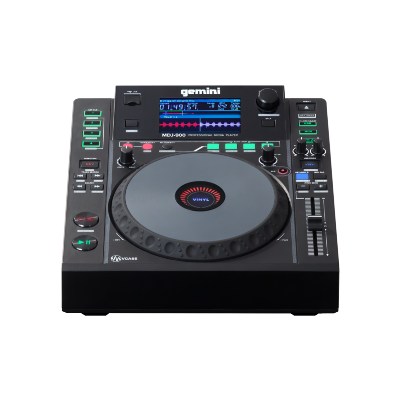 GEMINI MDJ900 MEDIA PLAYER LETTORE MP3 PROFESSIONALE USB PER DJ
