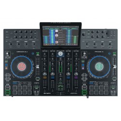 DENON DJ PRIME 4 CONSOLE CONTROLLER STANDALONE PER DJ 4 DECK CON TOUCH SCREEN 10 4x USB + SD CARD