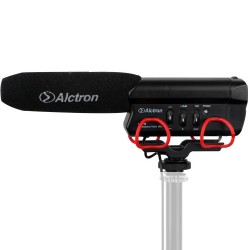 ALCTRON VM5 MICROFONO SHOTGUN PER VIDEOCAMERA